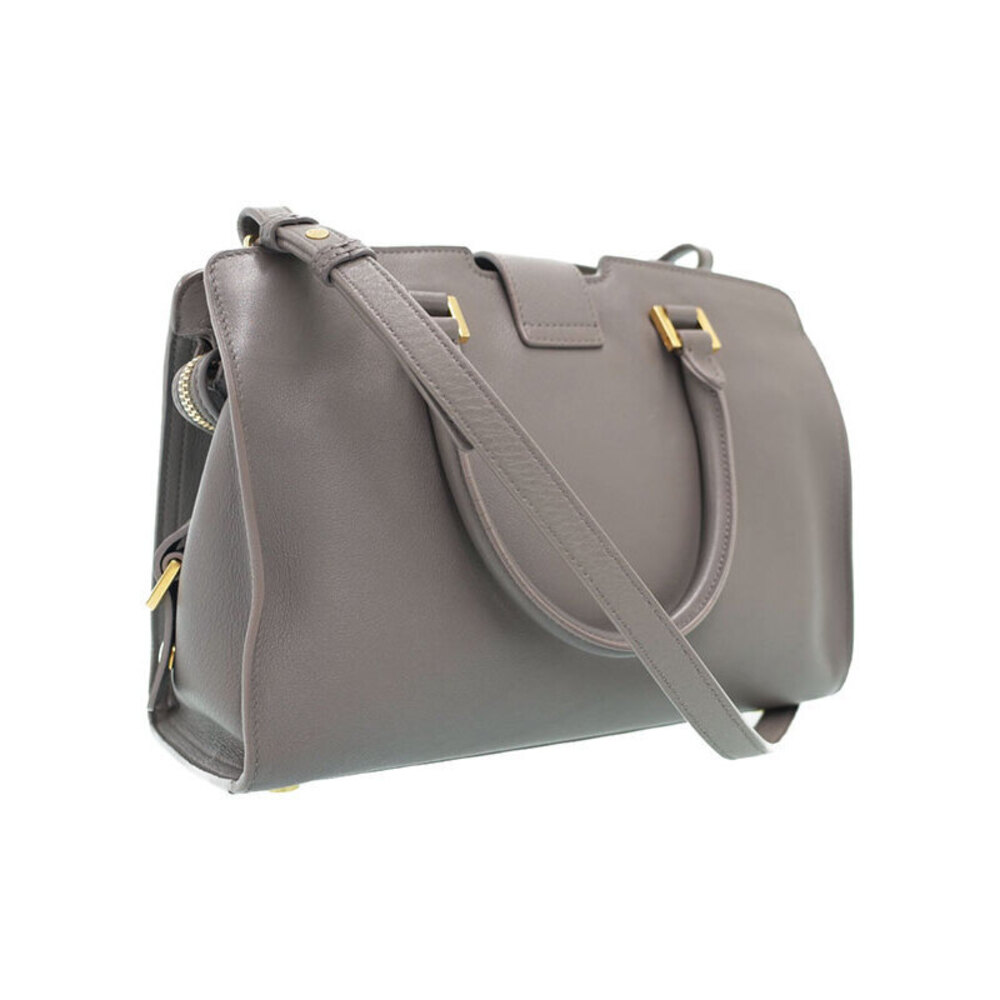 SAINT LAURENT PARIS Cabas 2WAY Leather Handbag - Picture 2 of 5